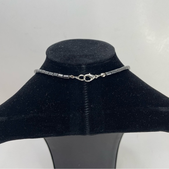 Artisan Designed Genuine Amethyst Stones & Spinel Beaded Necklace - Picture 7 of 10